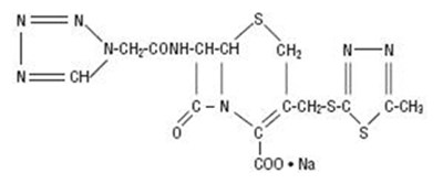 Chemical Structure (Cefazolin For Injection Usp   Novaplus 1)