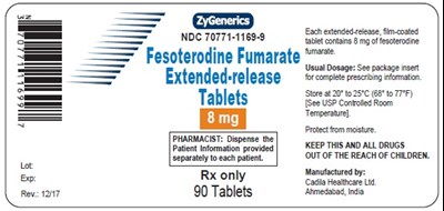 9b26e45d-eef8-463b-9773-9ce326ecb333-07.jpg Fesoterodine ER Tablets, 8 mg - 9b26e45d eef8 463b 9773 9ce326ecb333 07