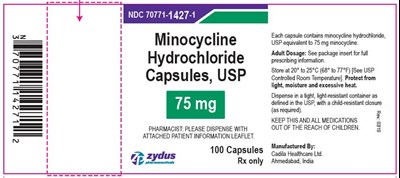 Minocycline Capsules, 75 mg (E087d3e9 2bf2 4ec7 Bbee D38237d69427 03)