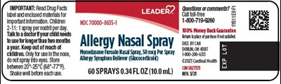 Allergy Nasal Spray Label (Image 18)