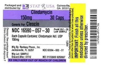 Label Image (Clindamycin150mg Label)
