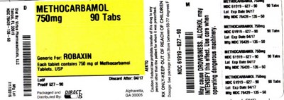 Label (Methocarb627)