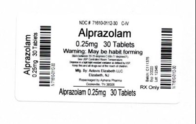 71610-0112-30.jpg Bottle Label 0.25 mg - 71610 0112 30