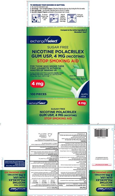 Nicotine Gum 2 mg And 4 mg Coated Mint 2