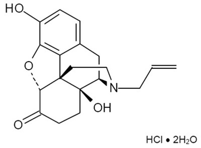 Naloxone Chemical Structure (Buprenorphine HCl And Naloxone HCl Dihydrate Subli 2)