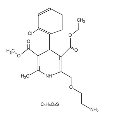 amlodipine structure - image 01