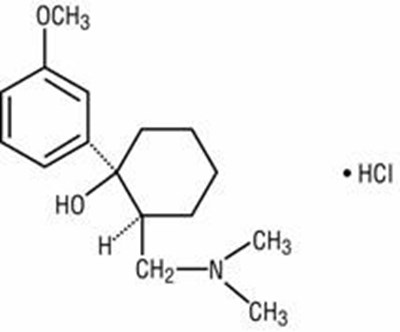 Structural Formula (Tramadol HCl Tablets A075977 Scored 1)