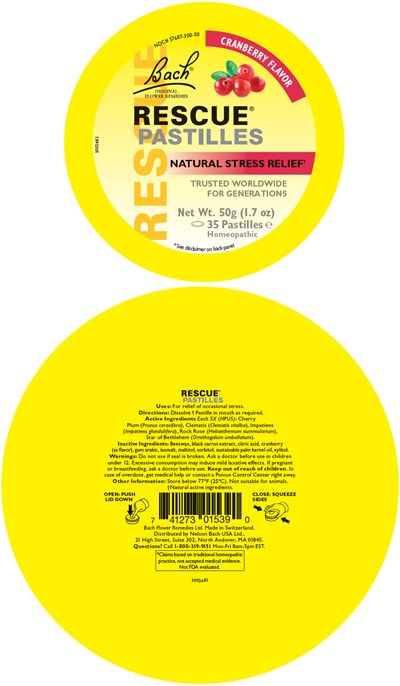 PRINCIPAL DISPLAY PANEL - 50 Lozenge Container - rescue 01