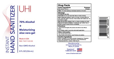 Uhi 8 Fl Oz (Uhi Hand 8oz)