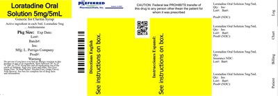 Loratadine Oral Solution 5mg5ml (Image 01)