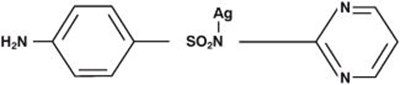 Structural Formula (Silvadene 01)