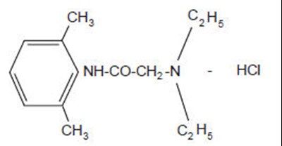 Chemical Structure (Lidocaine 01)