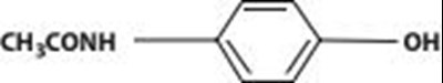 Acetaminophen Chemical Structure (Acetaminophen Structure)
