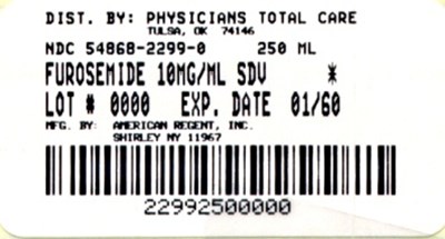 Principal Display Panel – 10 mL Carton (2299)