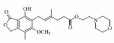 Structural Formula (Mycophenolate Mofetil For Oral Suspension 1)