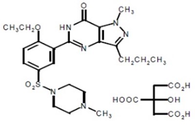 structure - sildenafil structure