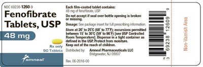 48 mg (Fenofibrate Tablets Usp 48mg And 145mg 2)