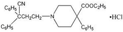 Chemical Structure - diphenoxylate 01