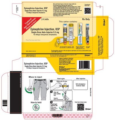 Epinephrine Injection 0.3 mg Carton Label (Image 20)