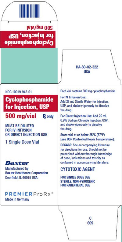 image-03.jpg Cyclophosphamide Premier Pro Representative Carton Label 10019-943-01 1 of 2 - image 03