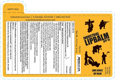 lipbalm-01.jpg PRINCIPAL DISPLAY PANEL - 4.2 g Applicator Label - Industrial - lipbalm 01