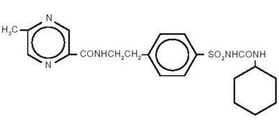 Structural Formula For Glipizide (289bda32 6198 4072 A9f3 283438bda707 01)