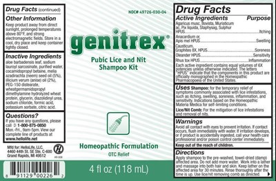Genitrex Label (Genitrexlabel)