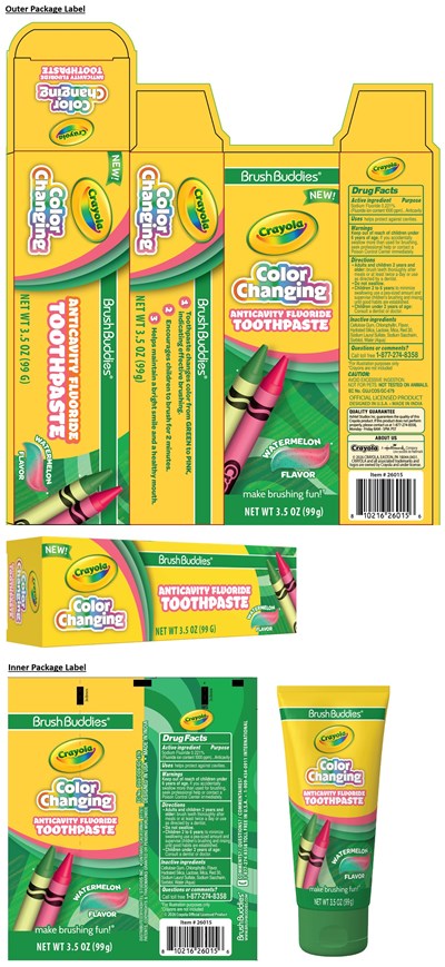 Crayola Color Changing Anticavity (70108249 1)