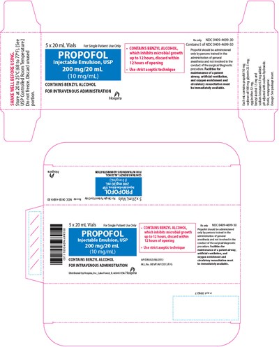 propofol-05.jpg PRINCIPAL DISPLAY PANEL - 20 mL Vial Carton - propofol 05