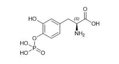 Foslevodopa, An Aromatic Amino Acid, Is A White To Off-white Powder, Freely Soluble In Aqueous Media, With A Molecular Weight Of 277.17 G/mol. It Is Designated Chemically As (2s)-2-amino-3-[3-hydroxy-4-(phosphonooxy)phenyl] Propanoic Acid. Its Empirical Formula Is C9h12no7p, And Its Structural Formula Is: (Vyalev 02)