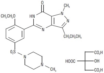 Structure (Sildenafil Str)