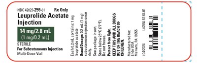 Vial Label (Leuprolide Acetate Injection 17)