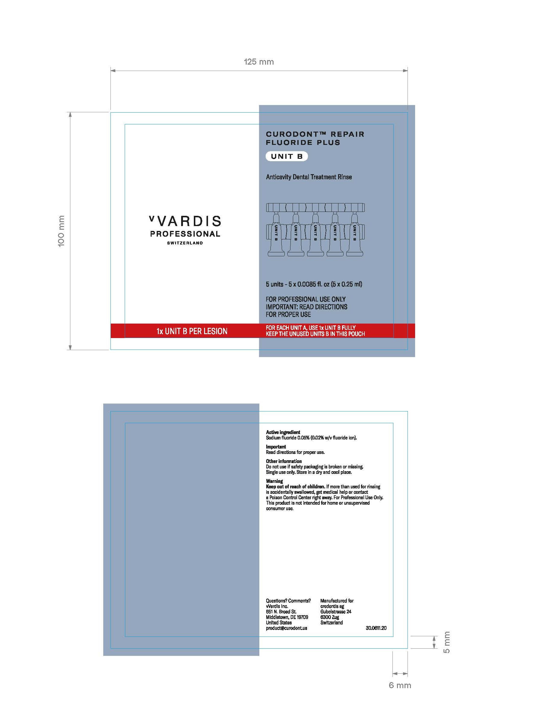 Curodont Repair Fluoride Plus Sponge- Images NDC72247-108