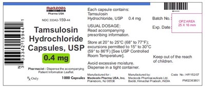 1000 - tamsulosin fig 0.4mg 1000s