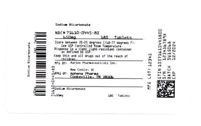 Bottle Label 650 mg (71610 0445 53)