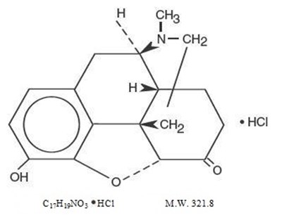Chemical Structure (Hydromorphone Str)
