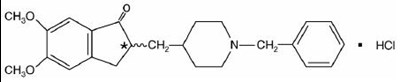 donepezil-str.jpg Chemical Structure - donepezil str