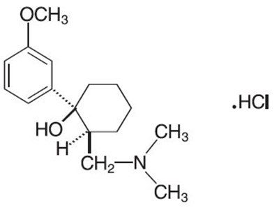 Chemical Structure Of Tramadol (Spl Image 1 Structure)