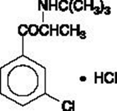 Wellbutrin Chemical Structure (Bupropion Structure)