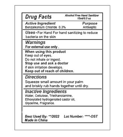 Image Of Hand Sanitizer 15ml (15ml)