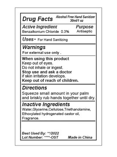 Image Of Hand Sanitizer 30ml (30ml)