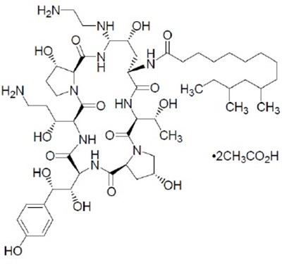 caspofungin spl chemical structure