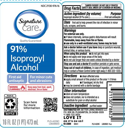 Isopropyl Alcohol (91% Conc.) (Isopropyl Alcohol 91 Percent 1)