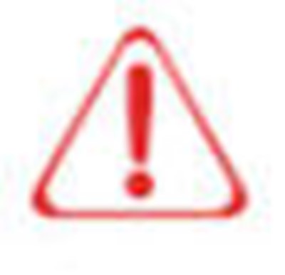 Image of caution symbol - afrezza 36