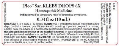 Principal Display Panel 10 mL Label (San Klebs 01)