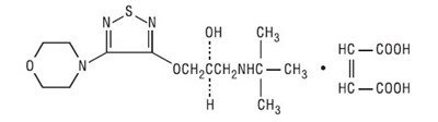Chemical Structure_timolol (Image 04)