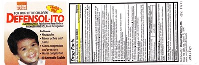 Defensol D 2 Tab Label (Dito30)