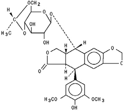 Chem Structure (Vepesid   Etoposide Capsules Usp 1)