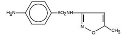 Image Description (Sulfamethoxazole Trimethoprim Os Structure 1)