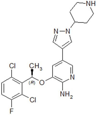 Chemical Structure - xalkori 01